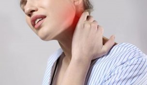 Neck pain in osteochondrosis