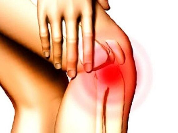 Throbbing knee pain caused by a meniscus injury