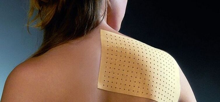 A patch that relieves inflammation and back pain